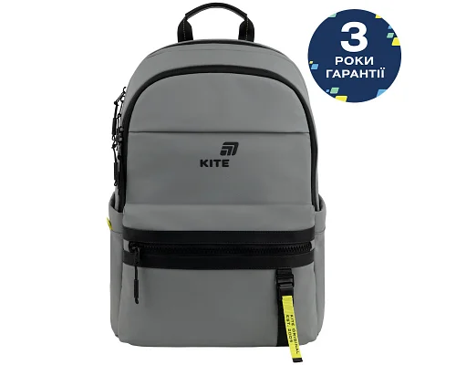 Рюкзак Kite Education teens Grey спинка 44 см (K26-2721L-1)