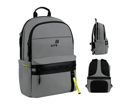 Рюкзак Kite Education teens Grey спинка 44 см (K26-2721L-1)