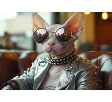 Алмазна мозаїка Стильний сфінкс 30*40см Dreamtoys (S20338)