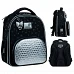 Рюкзак шкільний каркасний Kite Education Black&Silver спинка 38 см (K26-556M-2)