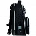Рюкзак шкільний каркасний Kite Education Black&Silver спинка 38 см (K26-556M-2)