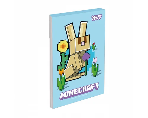 Блокнот Yes Minecraft.Spring А7 48 аркушів клітинка (152568)