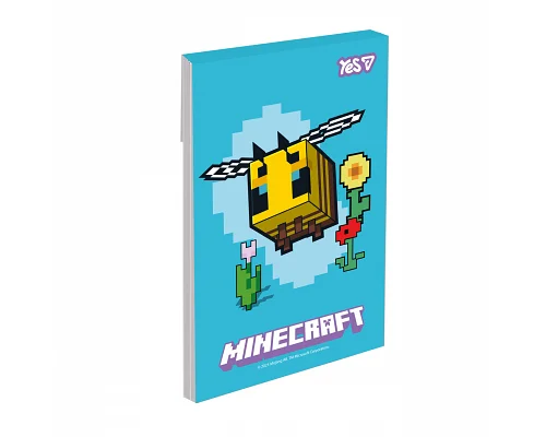 Блокнот Yes Minecraft.Spring А7 48 аркушів клітинка (152568)
