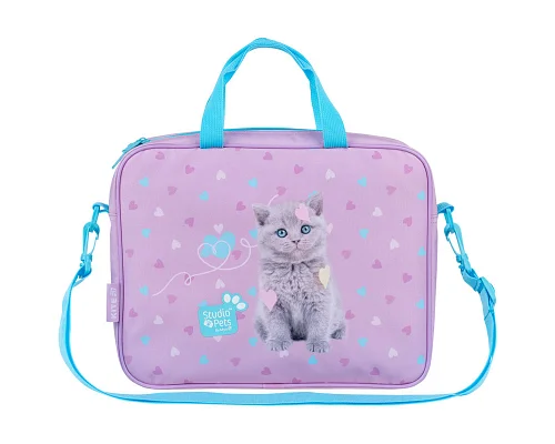 Шкільна текстильна сумка Kite Studio Pets (SP26-589)