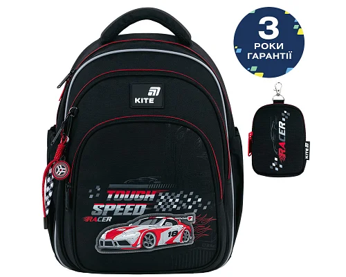 Рюкзак шкільний Kite Education Speed Racer спинка 37 см (K26-763S-2)