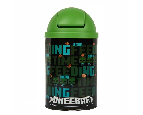 Контейнер настільний для сміття Yes Minecraft Time feedings металевий 10 х 18 см (708568)