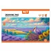 Альбом для малювання А4 28 аркушів скоба з перфорацією Orange Line YES (130617)