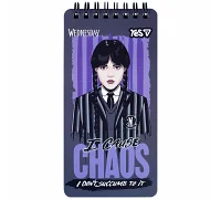 Блокнот Yes Wednesday Chaos 80x160 60 листов клетка (152207)