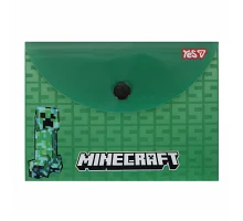 Папка-конверт на кнопці Yes Minecraft Creeper B7 (492346)