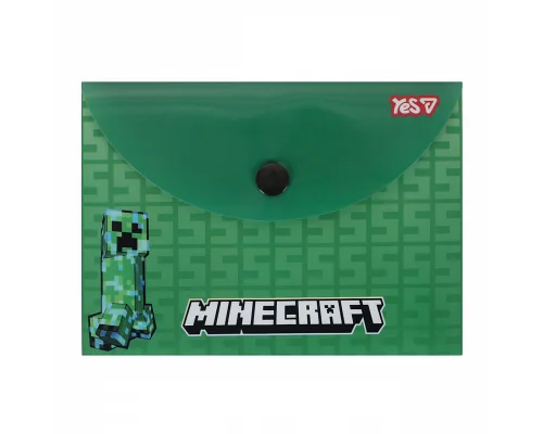 Папка-конверт на кнопці Yes Minecraft Creeper B7 (492346)