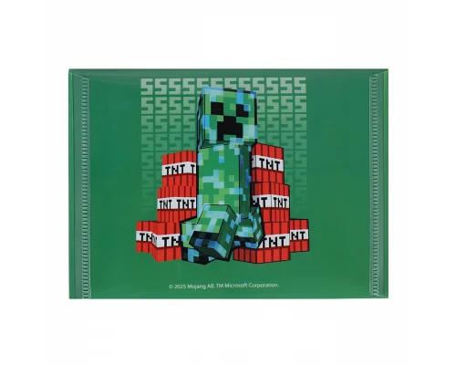 Папка-конверт на кнопці Yes Minecraft Creeper B7 (492346)