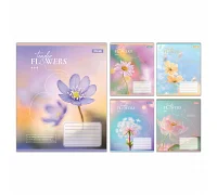 Зошит учнівський загальний Tender Flowers А5 36 аркушів лінія 1 Вересня (768079)
