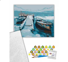 Картина за номерами Холодна пристань  40х50 см Art Craft (11079-АС)