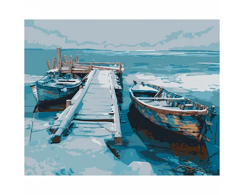 Картина за номерами Холодна пристань  40х50 см Art Craft (11079-АС)