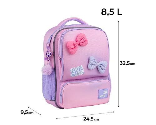 Рюкзак дитячий Kite Kids 100% Cute спинка 32 см (K26-559XS-1)
