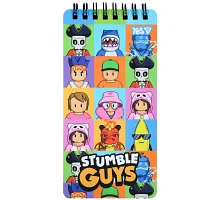Блокнот Yes Stumble Guys Heroes 80x160 60 аркушів клітинка (152210)