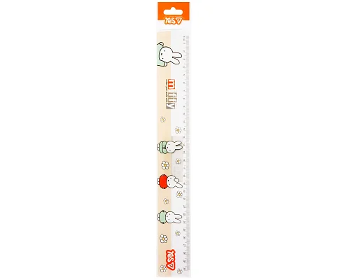 Лінійка Yes Miffy 30 см (370765)