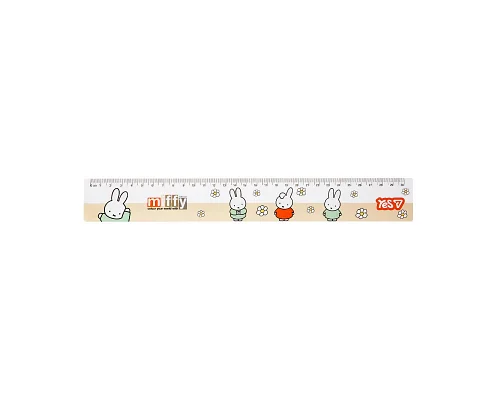 Лінійка Yes Miffy 30 см (370765)