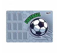 Подложка для стола пластиковая Football таблица умножения 42х29 см YES (492377)