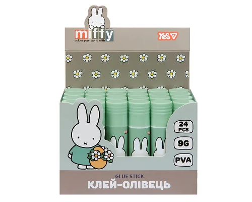 Клей-олівець PVA Yes Miffy 9г (320314)