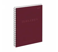 Зошит для записів Yes Burgundy одинарна спіраль А5/80 аркушів (152434)