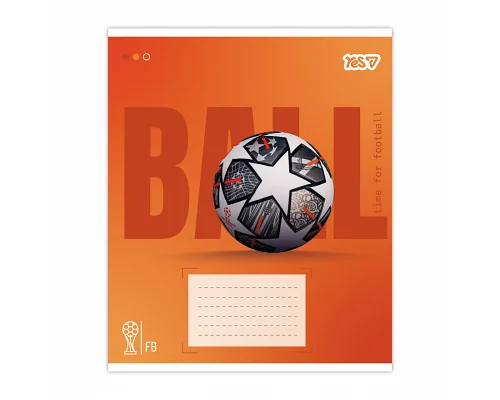 Зошит шкільний Yes Ball А5 18 аркушів клітинка (768679)
