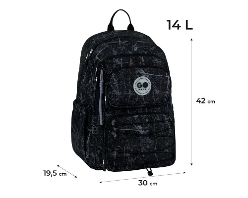 Рюкзак шкільний шкільний GoPack Education Shadow спинка 42 см (GO26-120M-3)