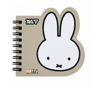 Блокнот фигурный Yes Miffy Beige 100x100 30 листов клетка (152183)
