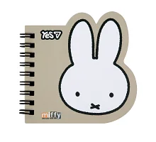 Блокнот фигурный Yes Miffy Beige 100x100 30 листов клетка (152183)
