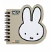 Блокнот фигурный Yes Miffy Beige 100x100 30 листов клетка (152183)