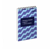 Зошит для записів Yes Order in thoughts одинарна спіраль А6/80 аркушів (152337)