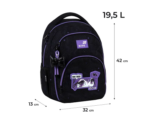 Рюкзак Kite Education teens Anime Girl спинка 42 см (K26-905M-1)