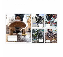 Зошит шкільний Yes Move on А5 18 аркушів клітинка (768936)
