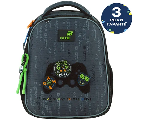 Рюкзак шкільний каркасний Kite Education Good Game спинка 36 см (K26-555S-5)