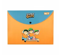 Папка-конверт Yes Stumble Guys А4 на кнопці (492373)