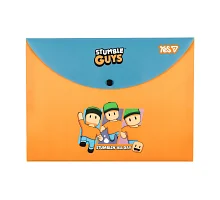 Папка-конверт Yes Stumble Guys А4 на кнопці (492373)