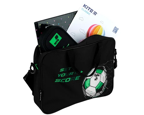 Шкільна текстильна сумка Kite Football (K26-589-2)
