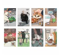Блокнот Yes No Rulet Cuties А7 48 листов клетка (152575)
