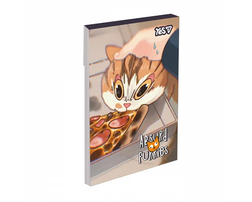 Блокнот Yes No Rulet Cuties А7 48 аркушів клітинка (152575)