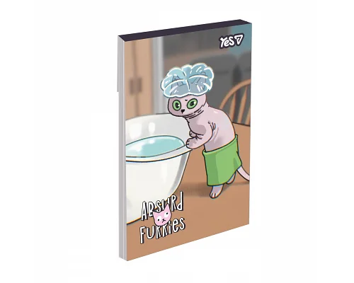 Блокнот Yes No Rulet Cuties А7 48 аркушів клітинка (152575)