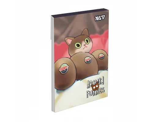 Блокнот Yes No Rulet Cuties А7 48 аркушів клітинка (152575)