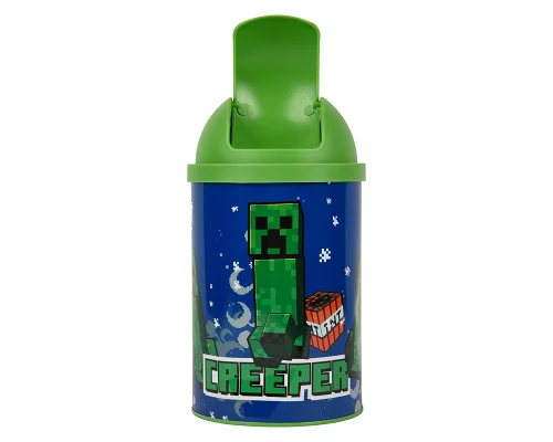 Контейнер настільний для сміття Yes Minecraft Creeper металевий 10 х 18 см (708569)