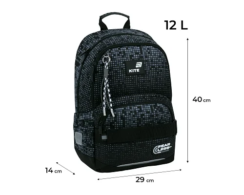 Рюкзак шкільний Kite Education Fearless спинка 40 см (K26-585M-3)