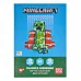 Картон цветной двусторонний Yes Minecraft 10 листов А4 папка (955456)