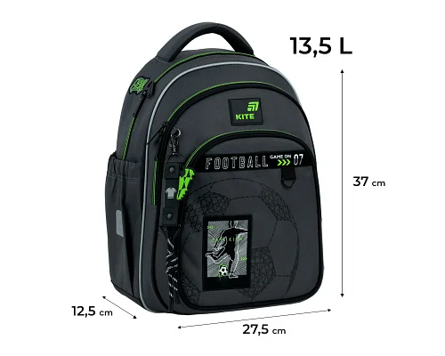 Рюкзак шкільний Kite Education Goal спинка 37 см (K26-763S-3)