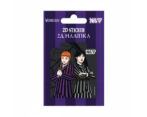 Наліпка 2D Yes Wednesday The Admirer (708810)