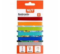 Закладки для книг Yes Orange Line 6 шт яскраві кольори (708850)