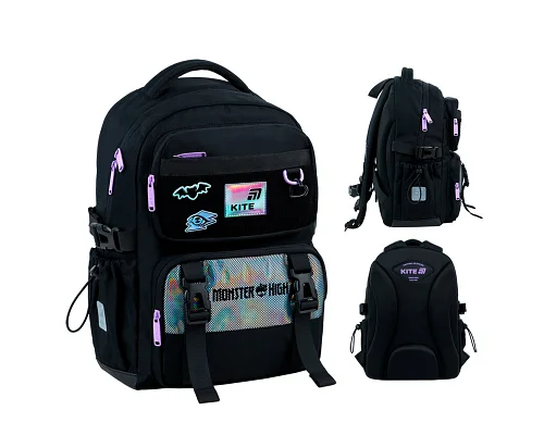 Рюкзак шкільний Kite Education Monster High спинка 39 см (MH26-1022M)