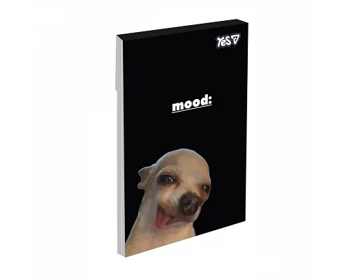 Блокнот Yes Mood А7 48 аркушів клітинка (152580)