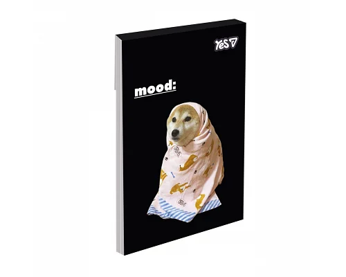 Блокнот Yes Mood А7 48 аркушів клітинка (152580)